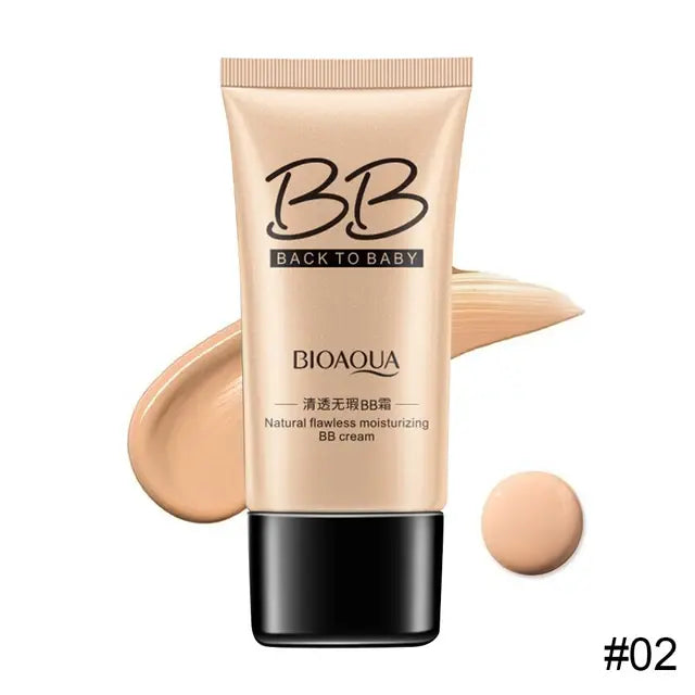 BIOAQUA Face Liquid Foundation Makeup Concealer Waterproof Brighten Whitening Long Lasting BB Cream Cosmetics