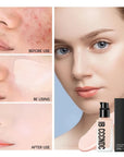 Makeup Liquid Bb Cream Full Coverage Foundation for Light Dark Skin Tone Invisible Pore Freckle Concealer