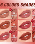 O.TWO.O Double Head Matte Lipstick 24hr Non-Stick Cup Lip Gloss Tint Plumper Long Lasting Waterproof Lipstick Makeup