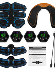 EMS Abdominal & Hip Trainer Toner: USB Fitness Gear for Home Gym