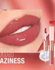 O.TWO.O Double Head Matte Lipstick 24hr Non-Stick Cup Lip Gloss Tint Plumper Long Lasting Waterproof Lipstick Makeup