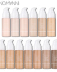 30ml Oil Control Matte Liquid Foundation Press