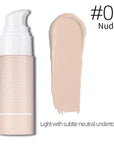 30ml Oil Control Matte Liquid Foundation Press