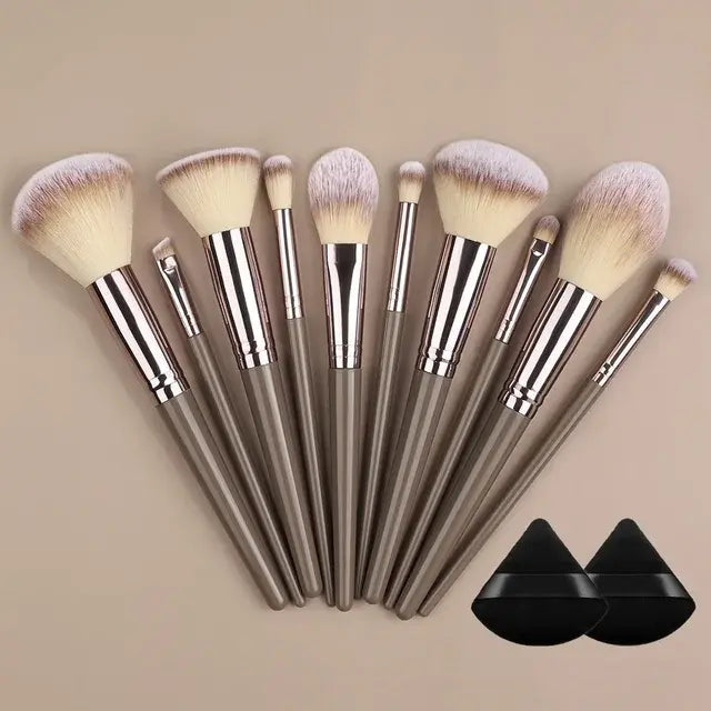 1/20pcs Professional Makeup Brushes Set Super Soft Detail Blush Highlighter Foundation Concealer Eyeshadow Beauty Tool