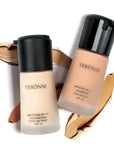 VERONNI Natural Waterproof Foundation High Quality Face Makeup Liquid Cosmetics Professional Makeup Concealer