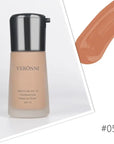 VERONNI Natural Waterproof Foundation High Quality Face Makeup Liquid Cosmetics Professional Makeup Concealer