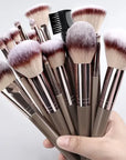 1/20pcs Professional Makeup Brushes Set Super Soft Detail Blush Highlighter Foundation Concealer Eyeshadow Beauty Tool