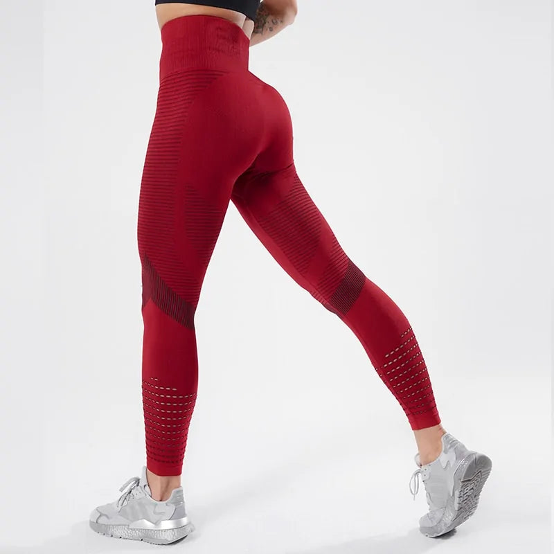 CHRLEISURE Seamless High Waist Push-Up Leggings: 2020 New Women&#39;s Fitness Leggings