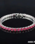 Tennis Bracelet Bangle for Women Wedding Fashion Jewelry Party Gift