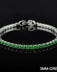 Tennis Bracelet Bangle for Women Wedding Fashion Jewelry Party Gift