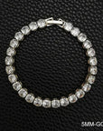 Tennis Bracelet Bangle for Women Wedding Fashion Jewelry Party Gift