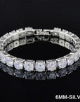 Tennis Bracelet Bangle for Women Wedding Fashion Jewelry Party Gift