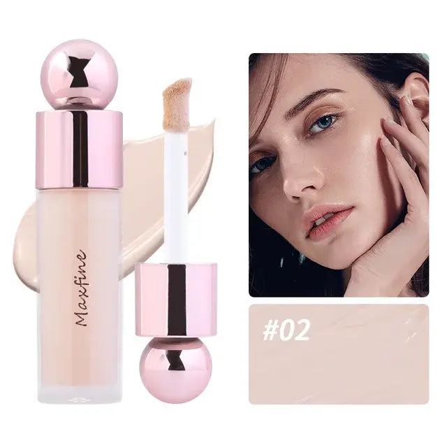 High Coverage Nude Matte Liquid Concealer Moisturizing Oil Control Long Lasting No Smudges