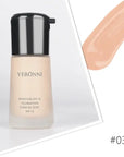 VERONNI Natural Waterproof Foundation High Quality Face Makeup Liquid Cosmetics Professional Makeup Concealer