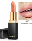 Shiny Gold Black Tube Lipstick Pearl Moisturizing Lipstick 9 Colors Available